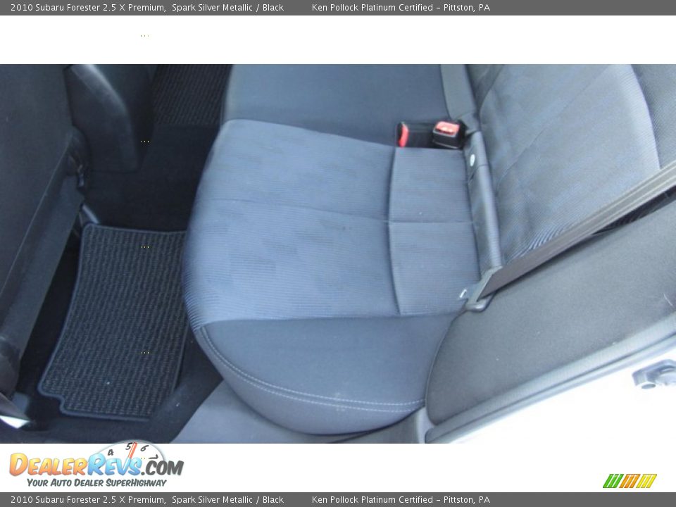 2010 Subaru Forester 2.5 X Premium Spark Silver Metallic / Black Photo #13