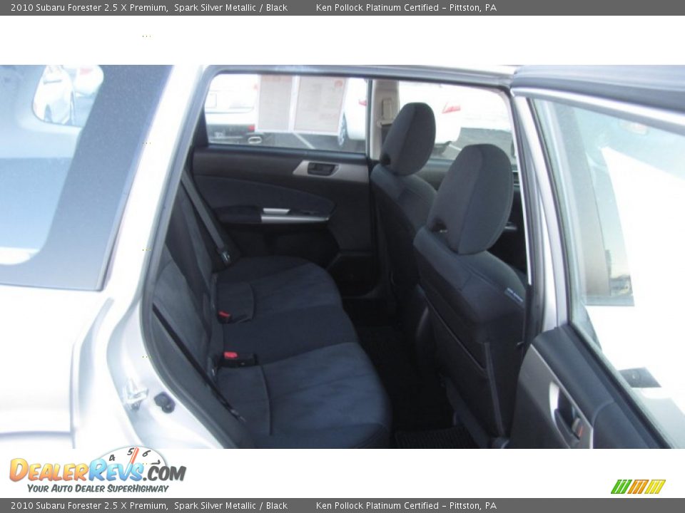 2010 Subaru Forester 2.5 X Premium Spark Silver Metallic / Black Photo #14