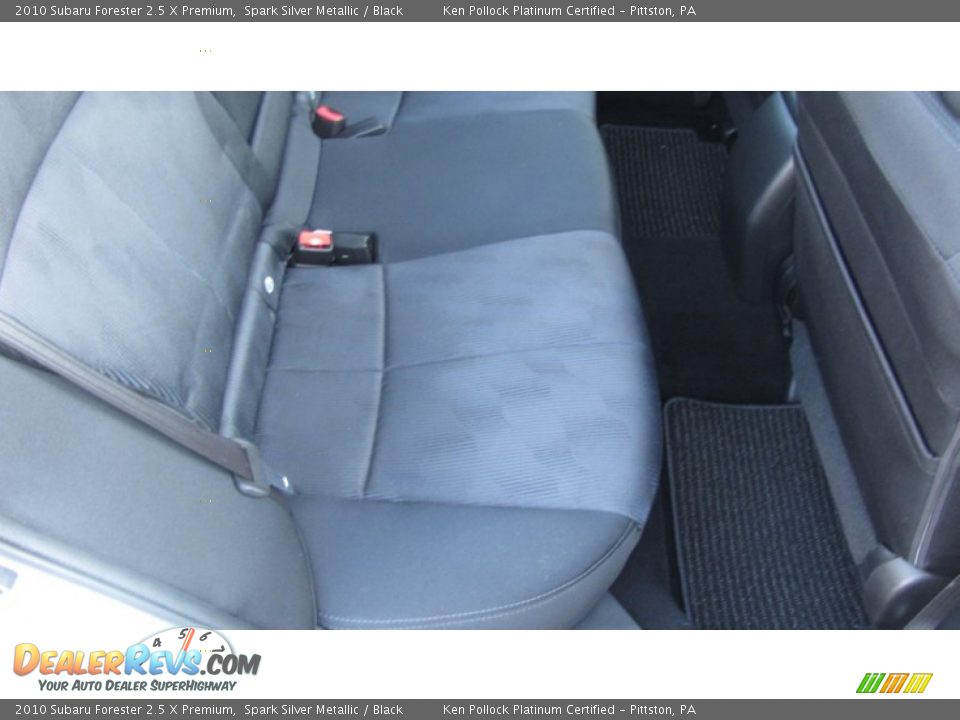 2010 Subaru Forester 2.5 X Premium Spark Silver Metallic / Black Photo #15