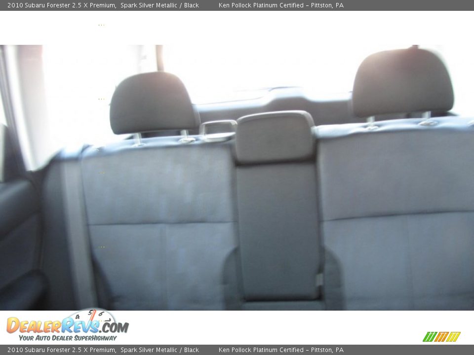 2010 Subaru Forester 2.5 X Premium Spark Silver Metallic / Black Photo #17