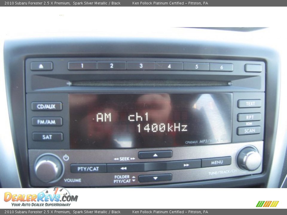 2010 Subaru Forester 2.5 X Premium Spark Silver Metallic / Black Photo #21