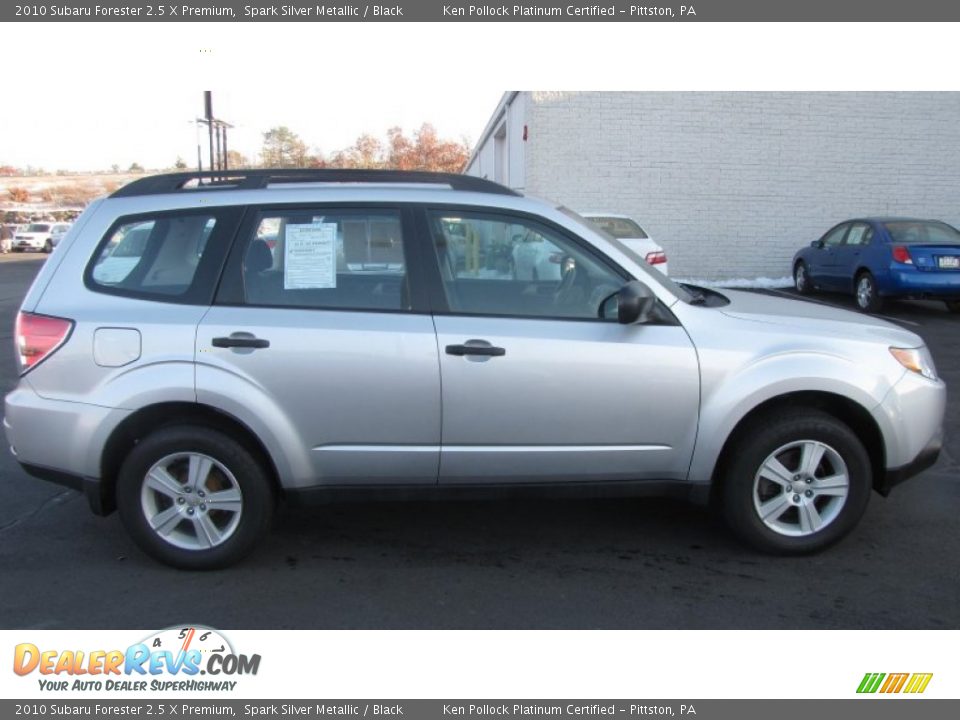 2010 Subaru Forester 2.5 X Premium Spark Silver Metallic / Black Photo #22