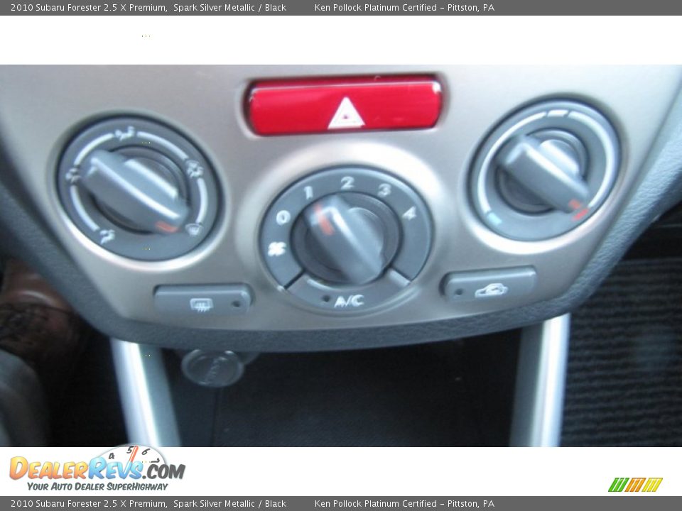 2010 Subaru Forester 2.5 X Premium Spark Silver Metallic / Black Photo #23