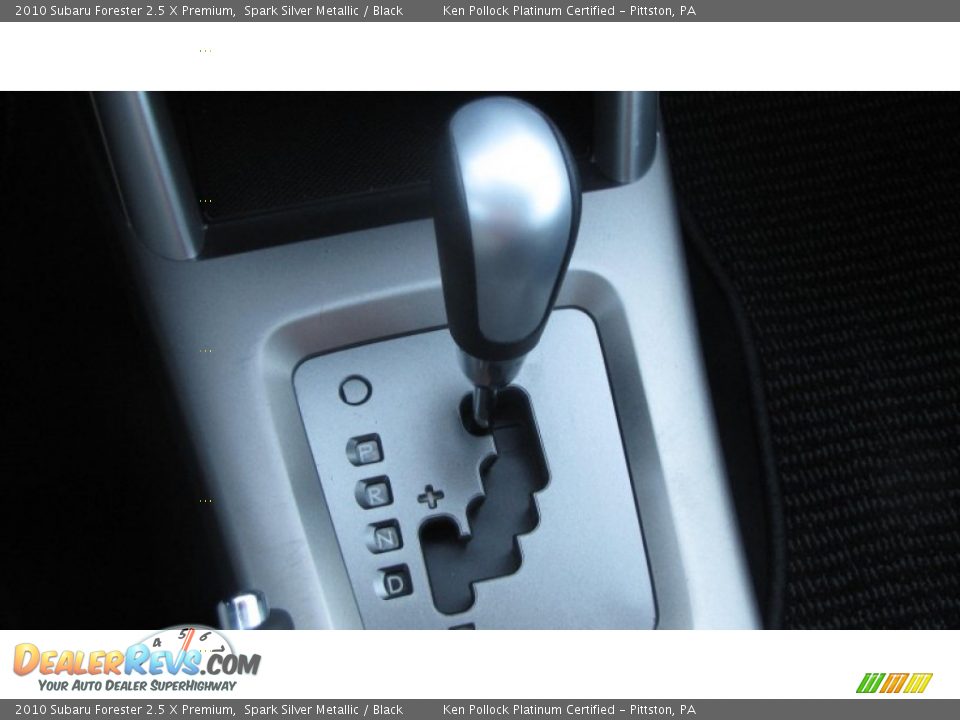 2010 Subaru Forester 2.5 X Premium Spark Silver Metallic / Black Photo #27