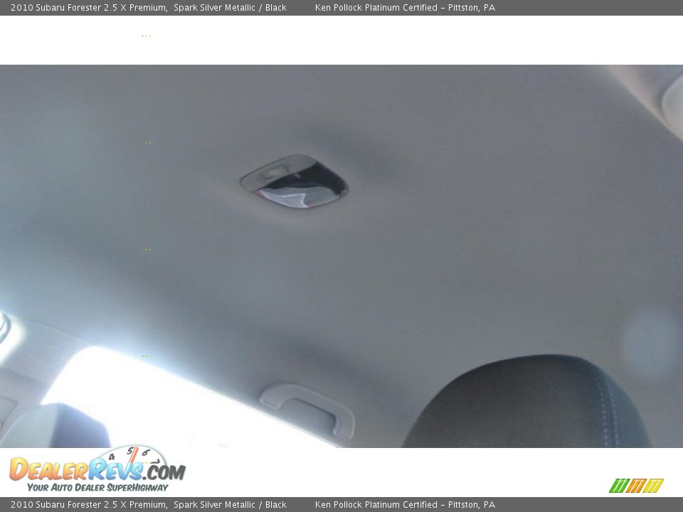 2010 Subaru Forester 2.5 X Premium Spark Silver Metallic / Black Photo #28