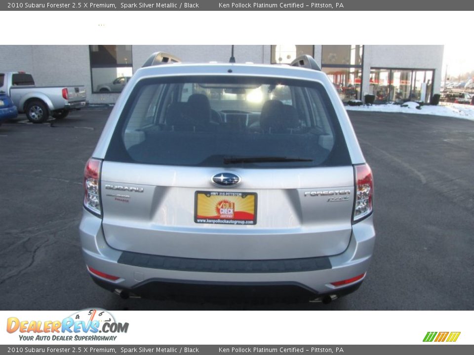 2010 Subaru Forester 2.5 X Premium Spark Silver Metallic / Black Photo #36