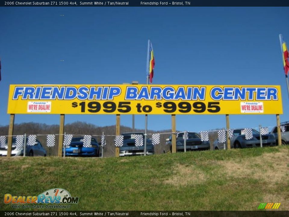 2006 Chevrolet Suburban Z71 1500 4x4 Summit White / Tan/Neutral Photo #15