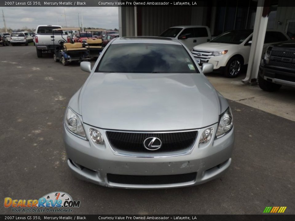 2007 Lexus GS 350 Mercury Metallic / Black Photo #2