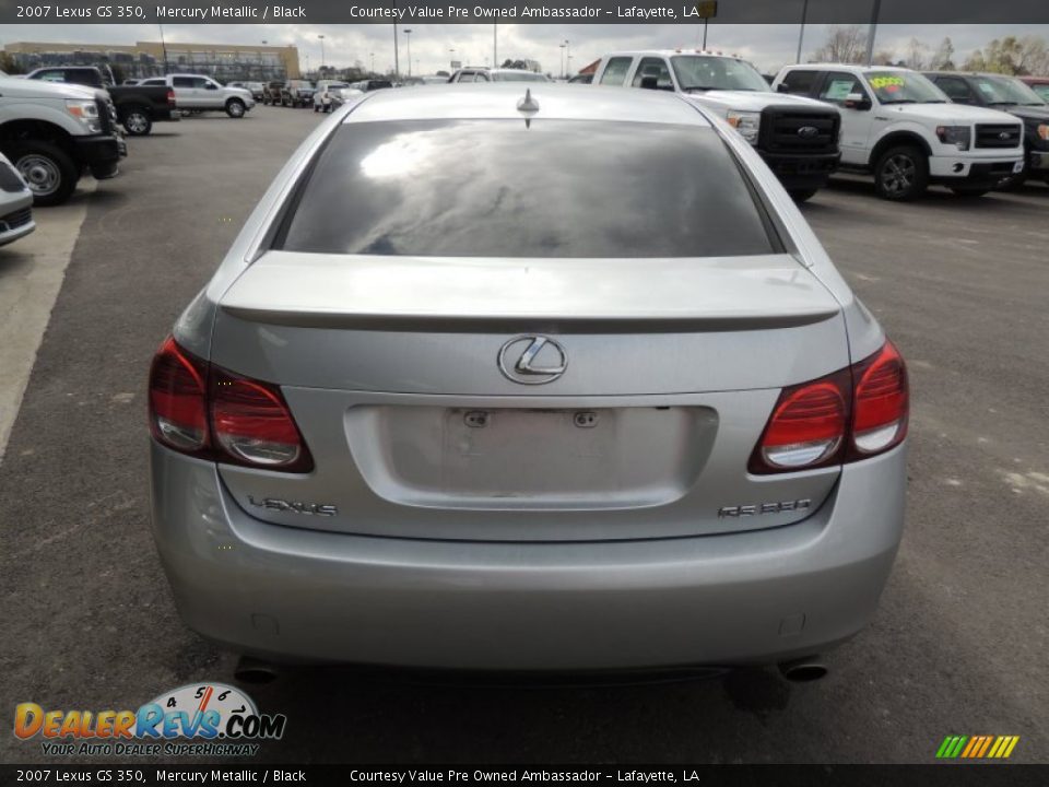 2007 Lexus GS 350 Mercury Metallic / Black Photo #3