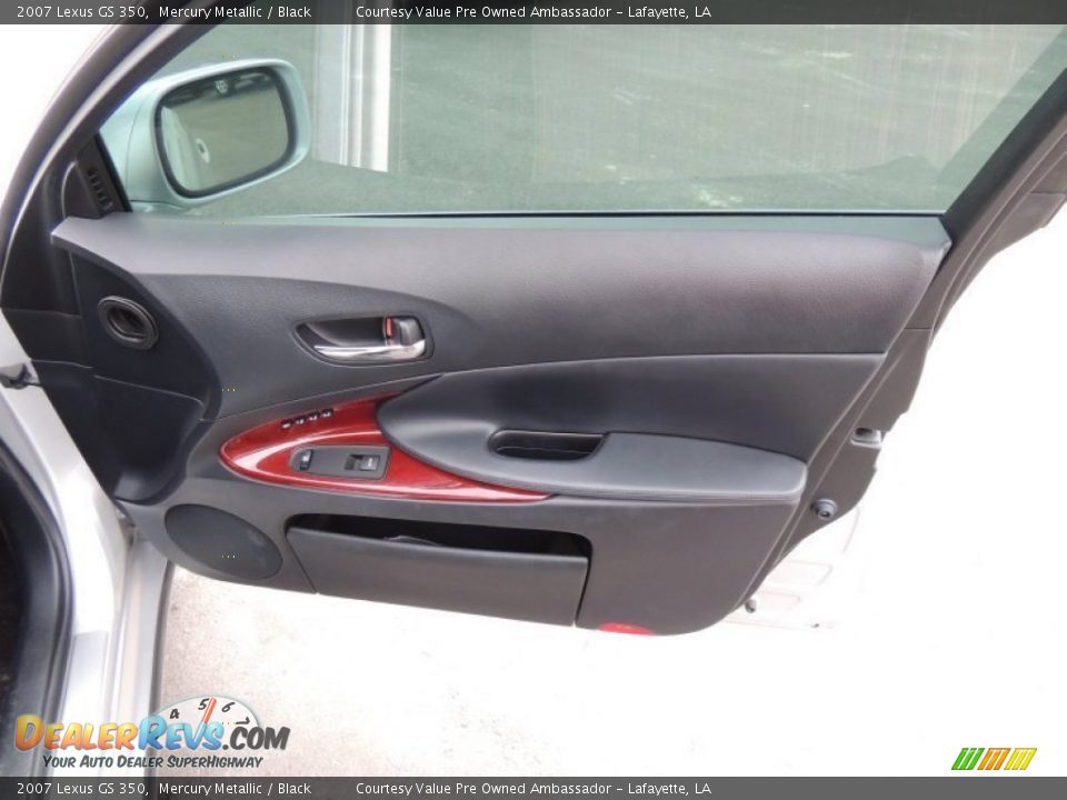 2007 Lexus GS 350 Mercury Metallic / Black Photo #8