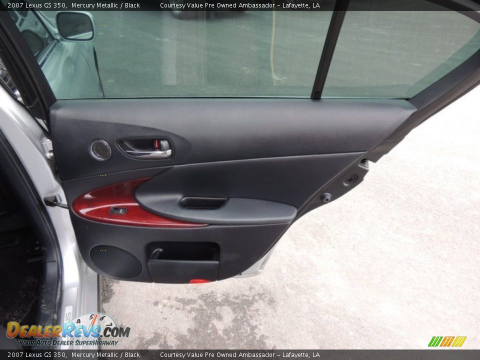 2007 Lexus GS 350 Mercury Metallic / Black Photo #10