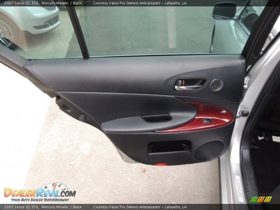 2007 Lexus GS 350 Mercury Metallic / Black Photo #12
