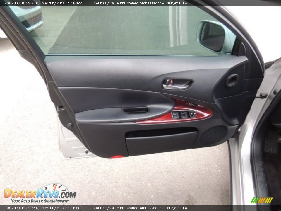 2007 Lexus GS 350 Mercury Metallic / Black Photo #14