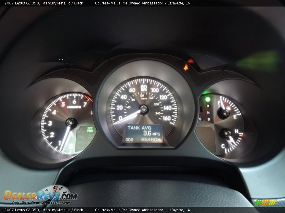 2007 Lexus GS 350 Gauges Photo #16