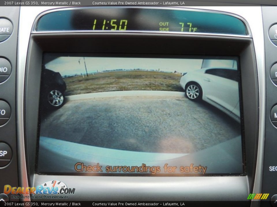 2007 Lexus GS 350 Mercury Metallic / Black Photo #21