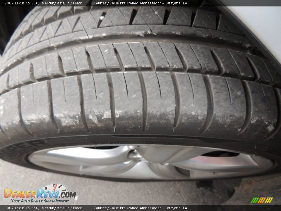 2007 Lexus GS 350 Mercury Metallic / Black Photo #26