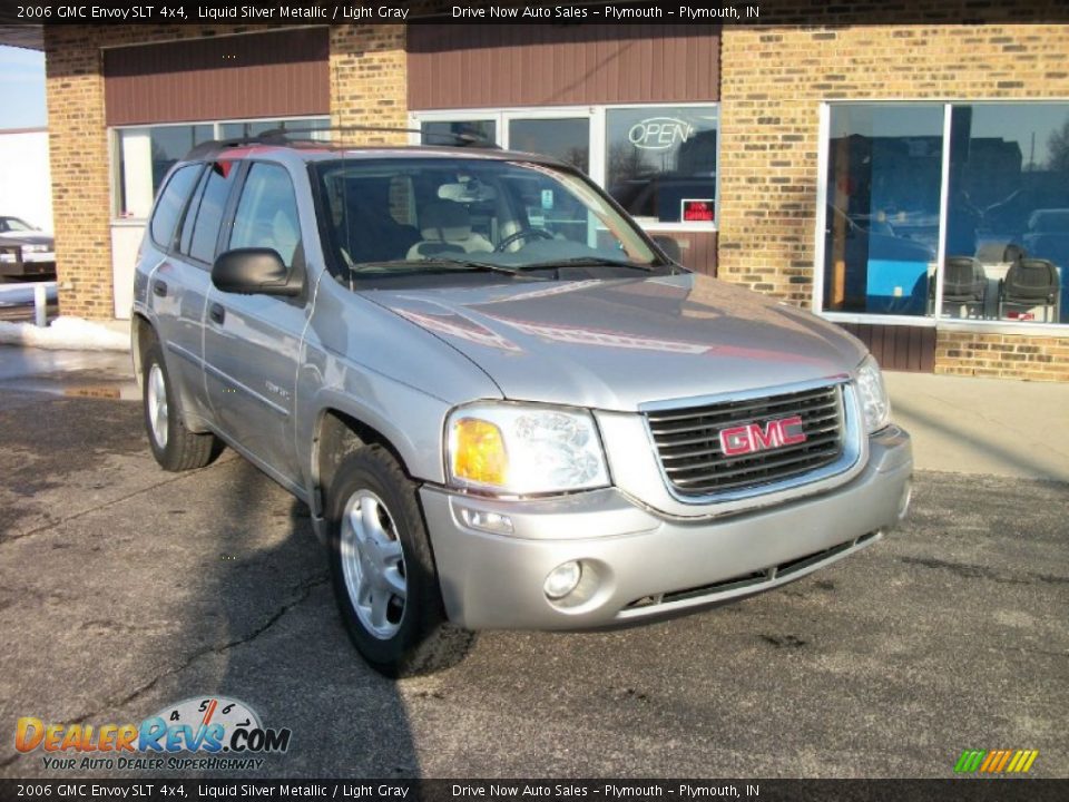 2006 GMC Envoy SLT 4x4 Liquid Silver Metallic / Light Gray Photo #1