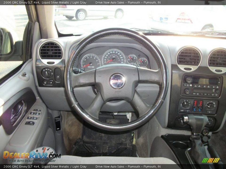2006 GMC Envoy SLT 4x4 Liquid Silver Metallic / Light Gray Photo #5