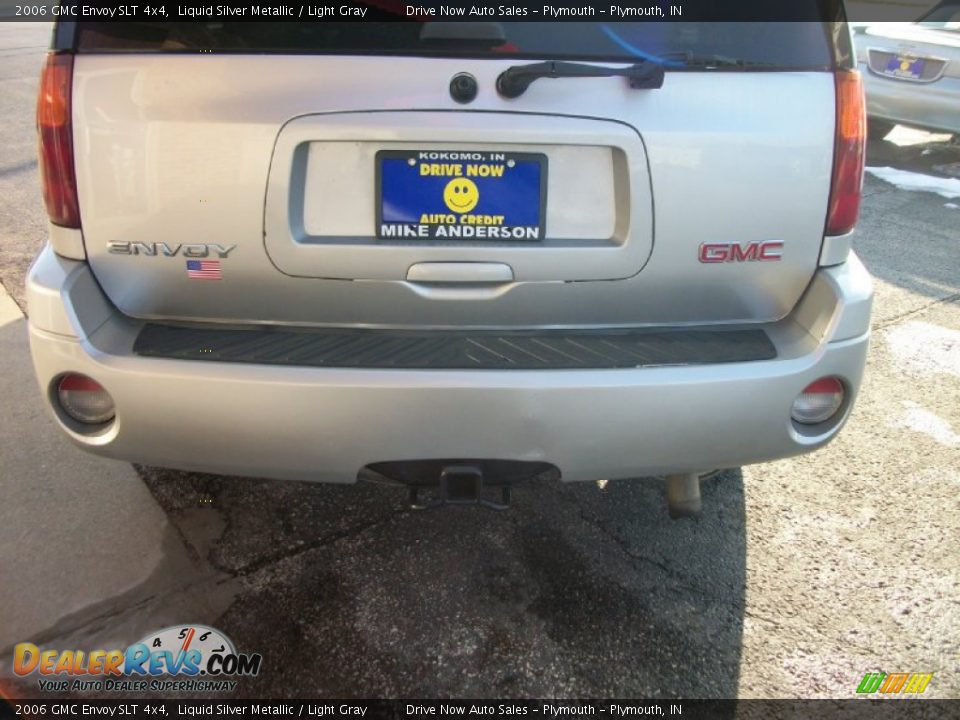 2006 GMC Envoy SLT 4x4 Liquid Silver Metallic / Light Gray Photo #9