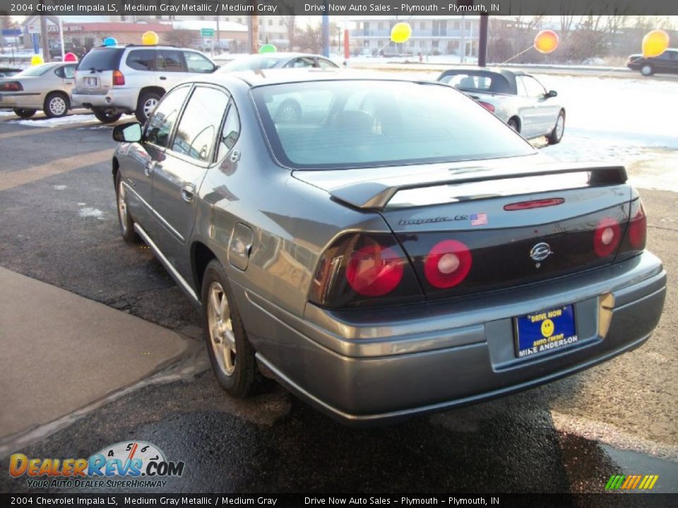 2004 Chevrolet Impala LS Medium Gray Metallic / Medium Gray Photo #3
