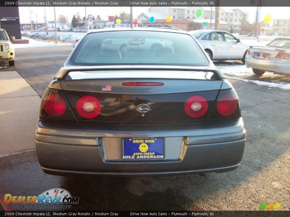 2004 Chevrolet Impala LS Medium Gray Metallic / Medium Gray Photo #11