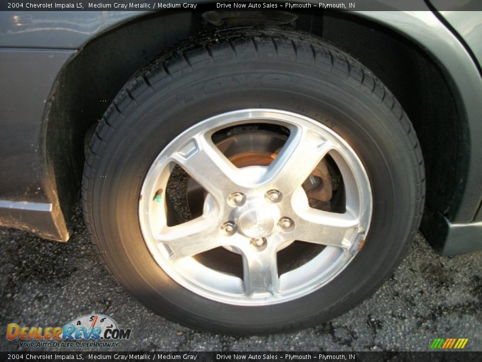 2004 Chevrolet Impala LS Medium Gray Metallic / Medium Gray Photo #12