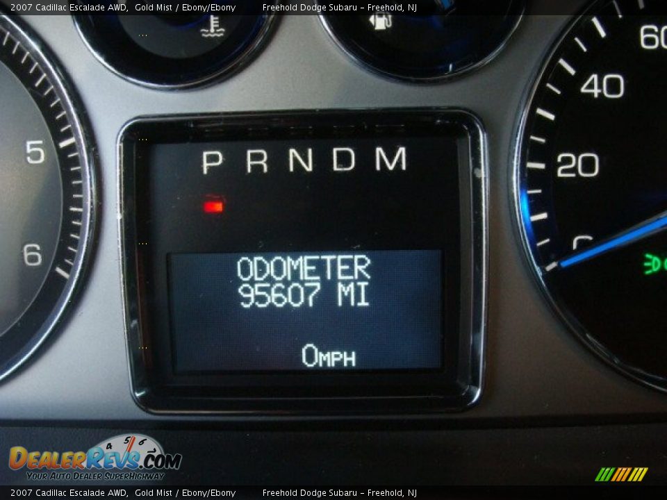 2007 Cadillac Escalade AWD Gold Mist / Ebony/Ebony Photo #13