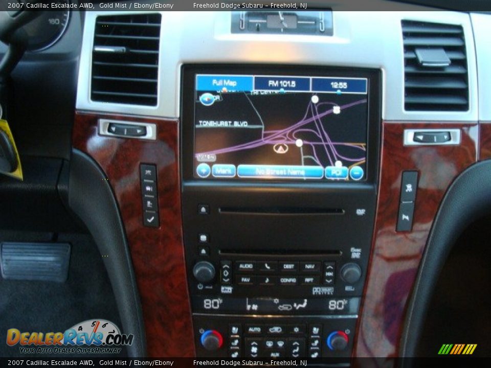 2007 Cadillac Escalade AWD Gold Mist / Ebony/Ebony Photo #14