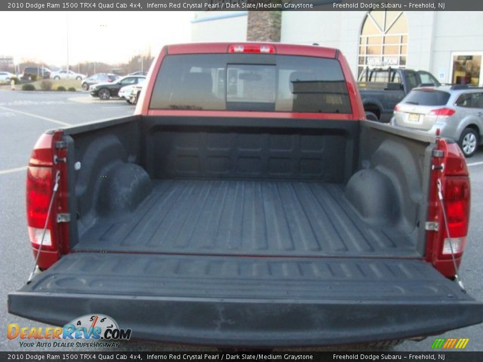 2010 Dodge Ram 1500 TRX4 Quad Cab 4x4 Inferno Red Crystal Pearl / Dark Slate/Medium Graystone Photo #6