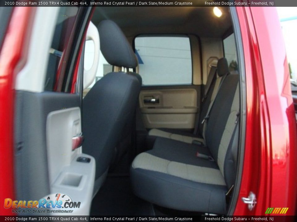 2010 Dodge Ram 1500 TRX4 Quad Cab 4x4 Inferno Red Crystal Pearl / Dark Slate/Medium Graystone Photo #8