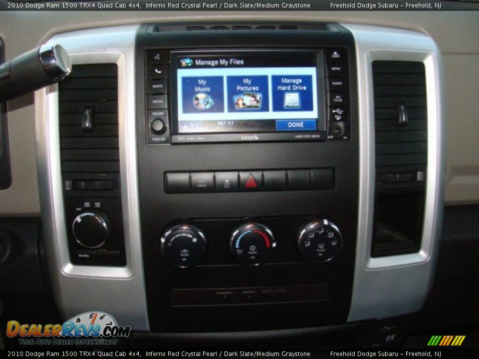 2010 Dodge Ram 1500 TRX4 Quad Cab 4x4 Inferno Red Crystal Pearl / Dark Slate/Medium Graystone Photo #14