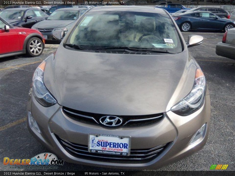 2013 Hyundai Elantra GLS Desert Bronze / Beige Photo #1