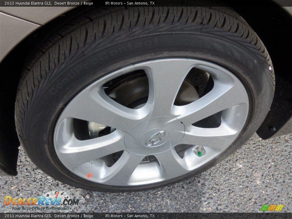 2013 Hyundai Elantra GLS Desert Bronze / Beige Photo #3
