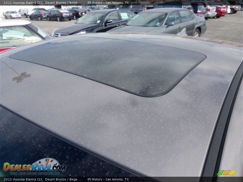 2013 Hyundai Elantra GLS Desert Bronze / Beige Photo #5