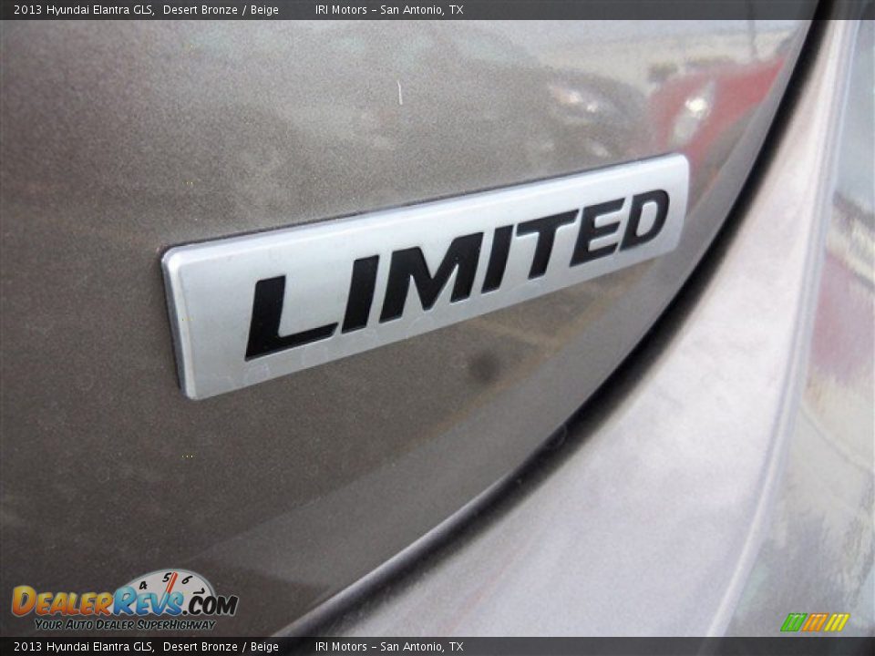 2013 Hyundai Elantra GLS Desert Bronze / Beige Photo #9