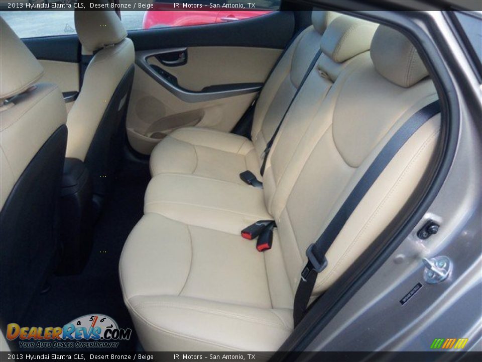 2013 Hyundai Elantra GLS Desert Bronze / Beige Photo #14