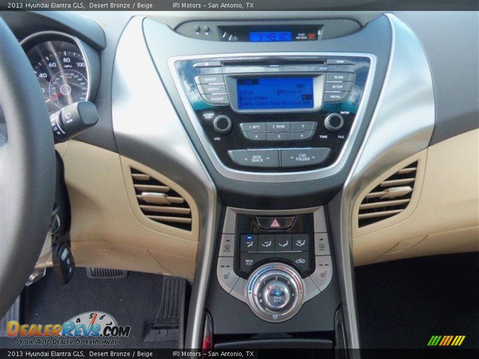 2013 Hyundai Elantra GLS Desert Bronze / Beige Photo #16