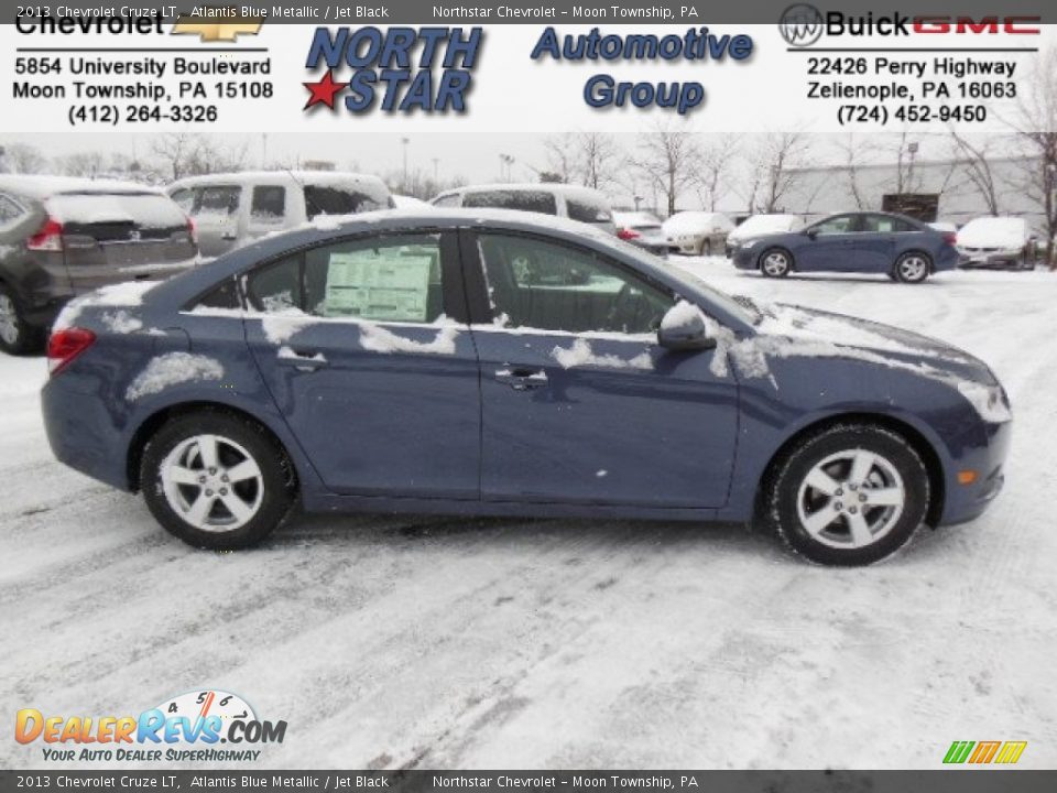 2013 Chevrolet Cruze LT Atlantis Blue Metallic / Jet Black Photo #1