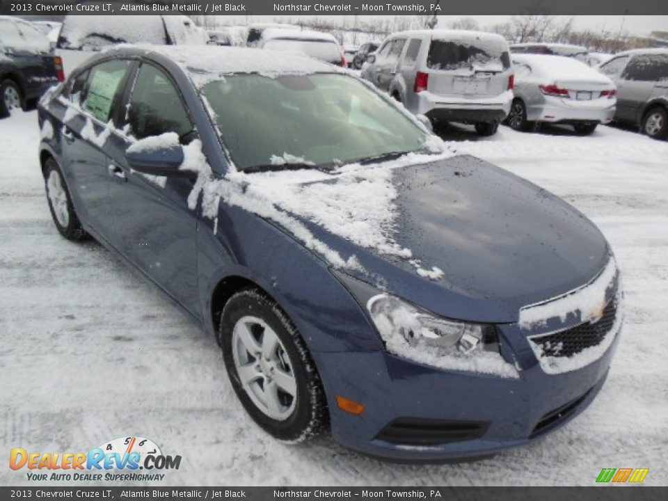 2013 Chevrolet Cruze LT Atlantis Blue Metallic / Jet Black Photo #2