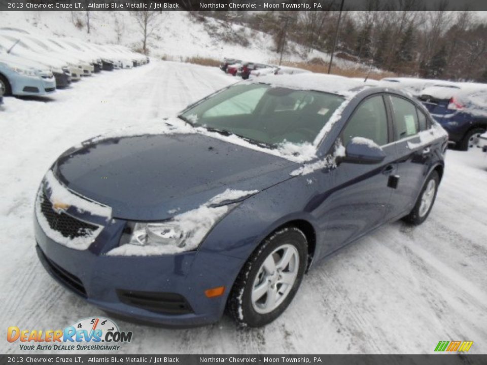 2013 Chevrolet Cruze LT Atlantis Blue Metallic / Jet Black Photo #4