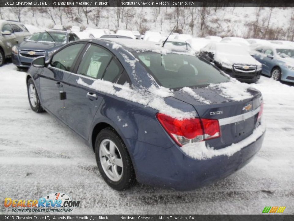 2013 Chevrolet Cruze LT Atlantis Blue Metallic / Jet Black Photo #6