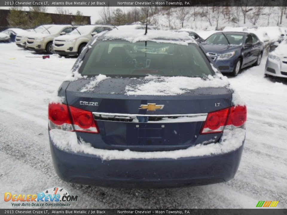 2013 Chevrolet Cruze LT Atlantis Blue Metallic / Jet Black Photo #7