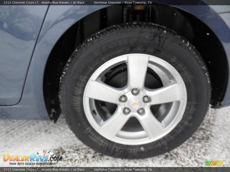 2013 Chevrolet Cruze LT Atlantis Blue Metallic / Jet Black Photo #9