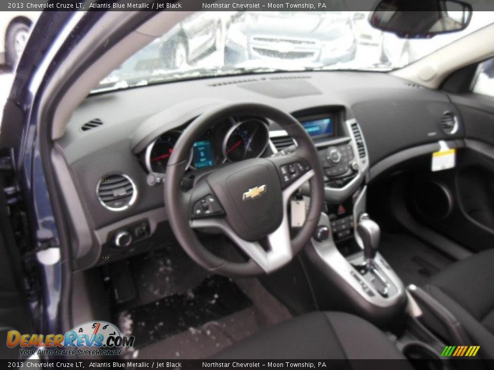 2013 Chevrolet Cruze LT Atlantis Blue Metallic / Jet Black Photo #10