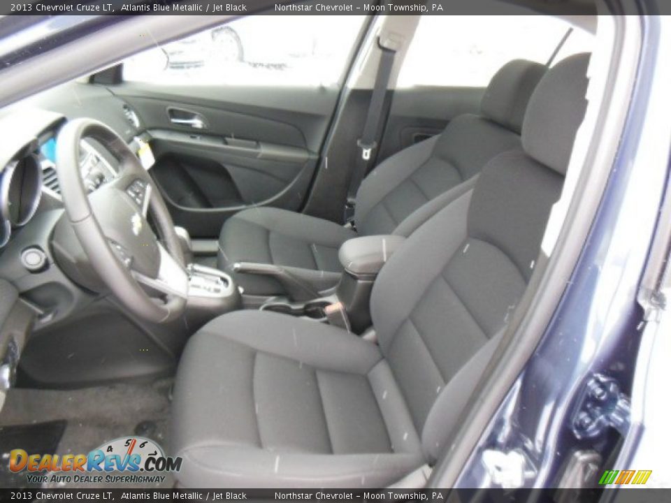 2013 Chevrolet Cruze LT Atlantis Blue Metallic / Jet Black Photo #11