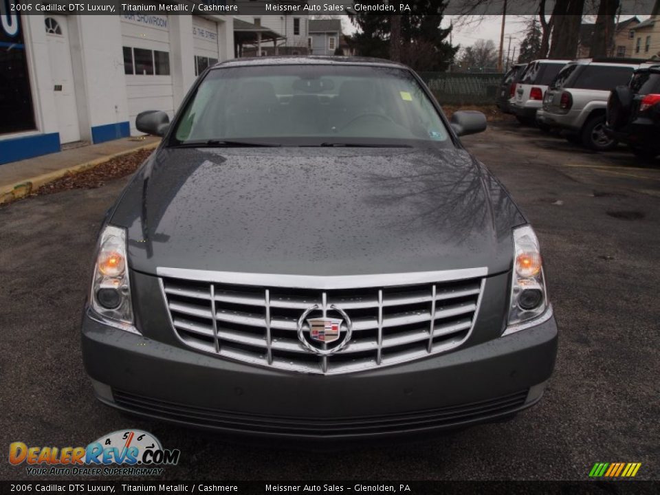 2006 Cadillac DTS Luxury Titanium Metallic / Cashmere Photo #3
