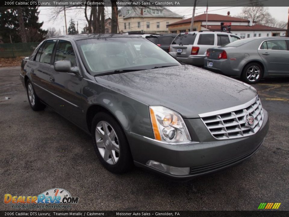 2006 Cadillac DTS Luxury Titanium Metallic / Cashmere Photo #4