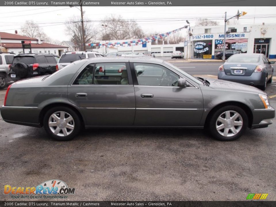 2006 Cadillac DTS Luxury Titanium Metallic / Cashmere Photo #5