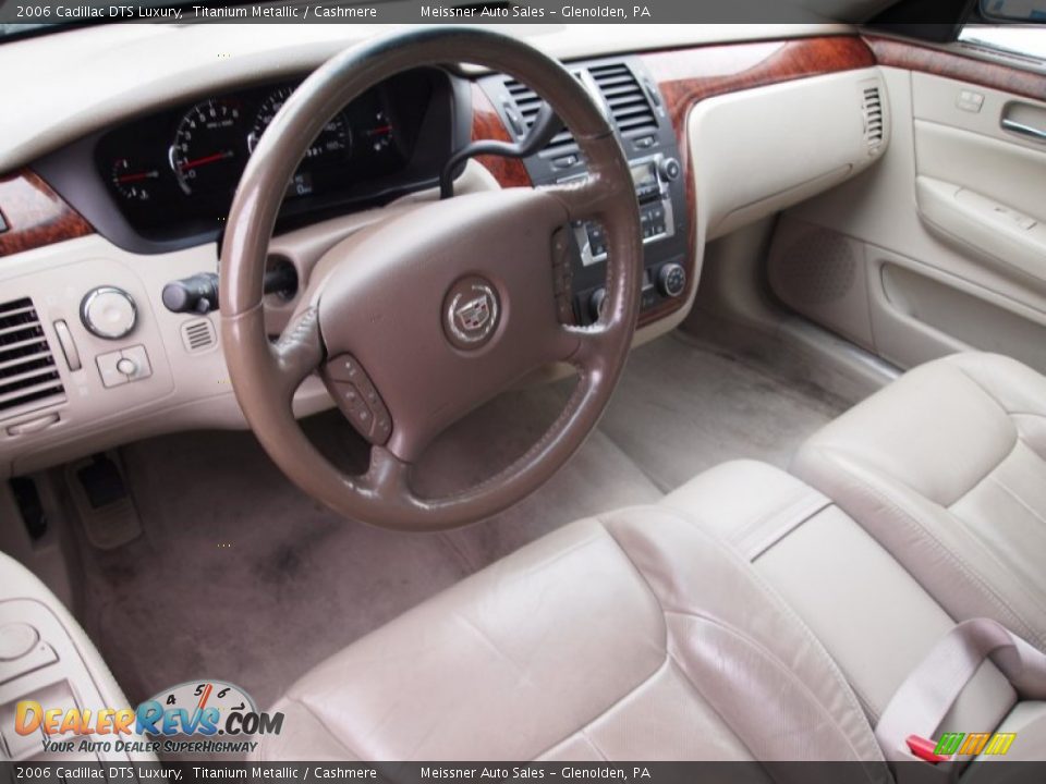 2006 Cadillac DTS Luxury Titanium Metallic / Cashmere Photo #10