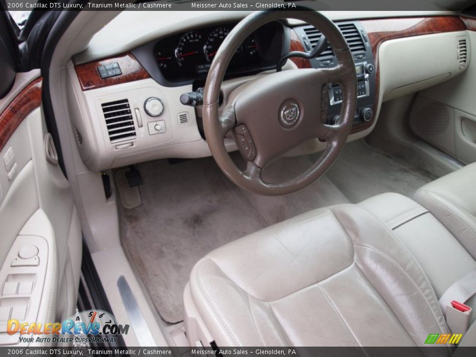 2006 Cadillac DTS Luxury Titanium Metallic / Cashmere Photo #11